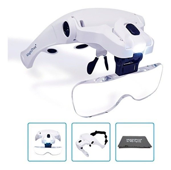 Producto - Vincha Lupa con Aumento y Luz Led