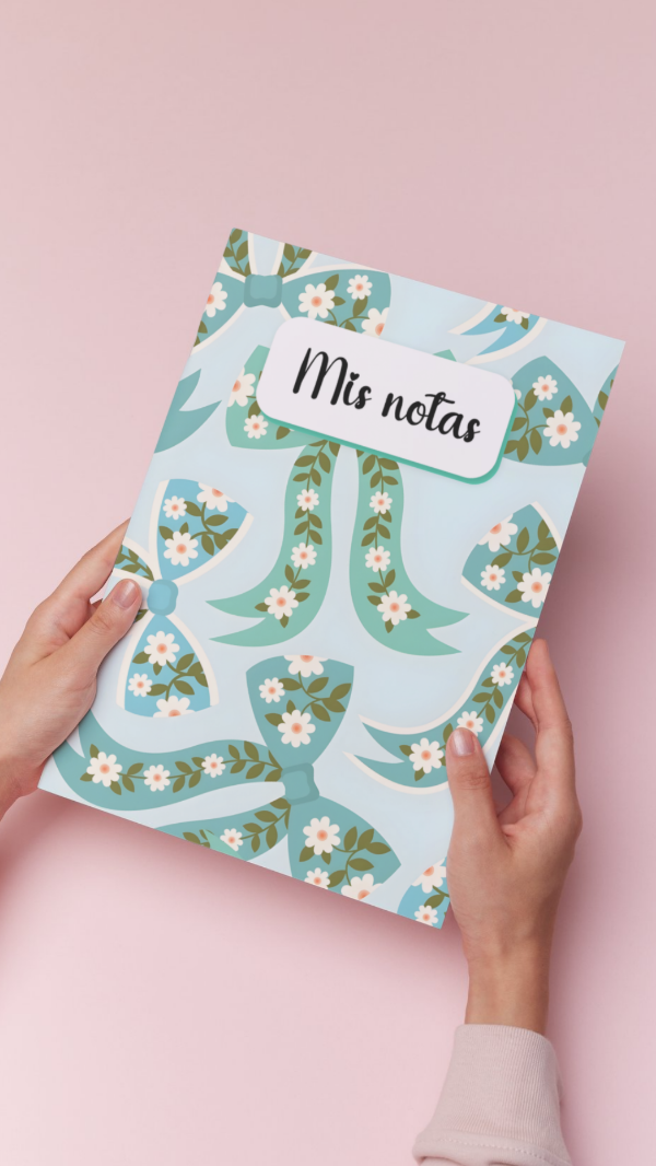 Producto - Cuadernos lazos flowers - 4