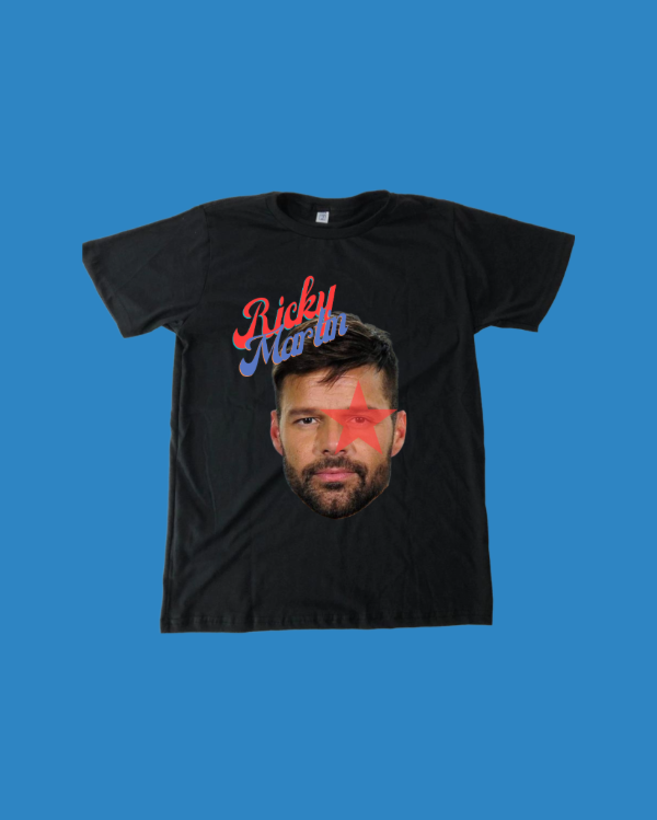 Producto - Remera Estrella - Ricky Martin