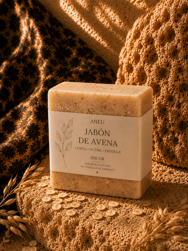 Producto - JABÓN DE AVENA