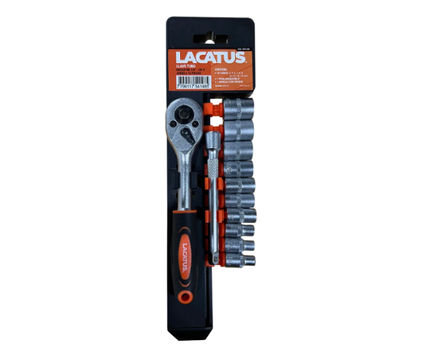Producto - Juego Set Tubos Llave Crique 12pz Encastre 1/4 Lacatus