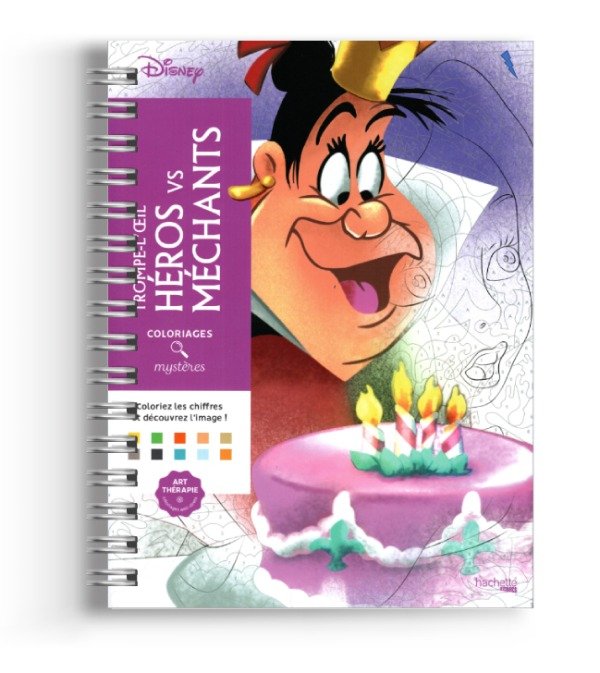Producto - Libro para Colorear Heroes y Villanos - 0