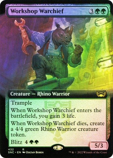 Producto - Workshop Warchief (Extended Art Foil)