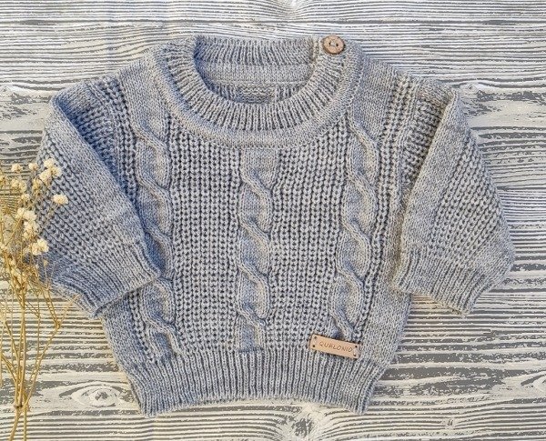 Producto - SWEATER OCHOS GRIS PERLA