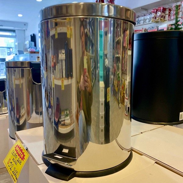 Producto - Tacho De Basura Acero 20L YS005