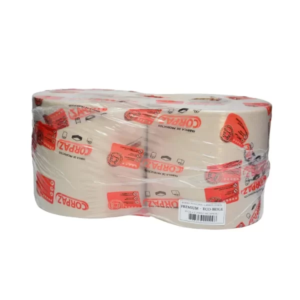 Producto - BOBINA INDUSTRIAL BEIGE 20 CM SIMPLE HOJA X 400
