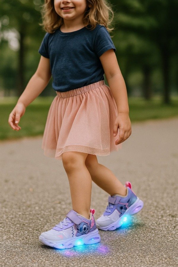 Producto - STITCH SWEET LILA CON LUZ AL PISAR (28-35)