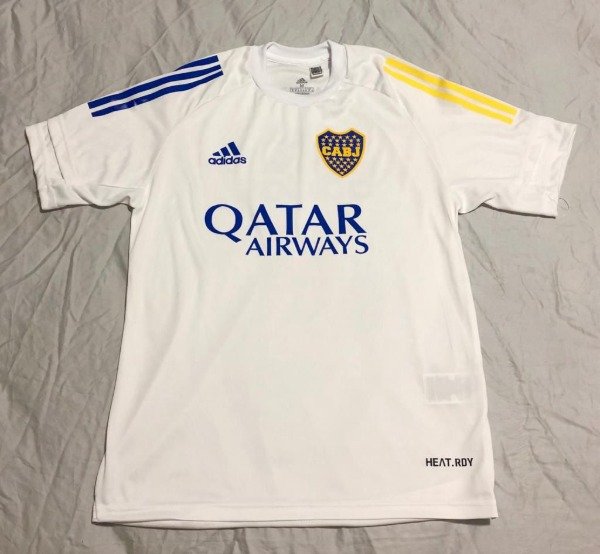 CAMISETA ENTRENAMIENTO BOCA JUNIORS BLANCO - Sports BA
