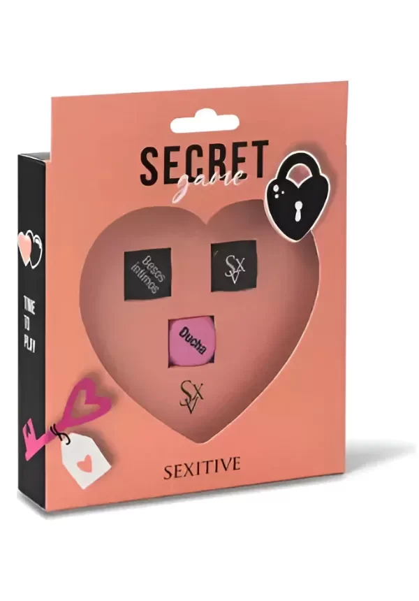 Producto - Secret game: incluye tres dados de juego