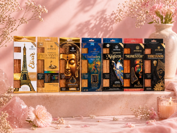 Producto - CAJA PACK SAHUMERIOS AROMANZA C/PORTA X 1