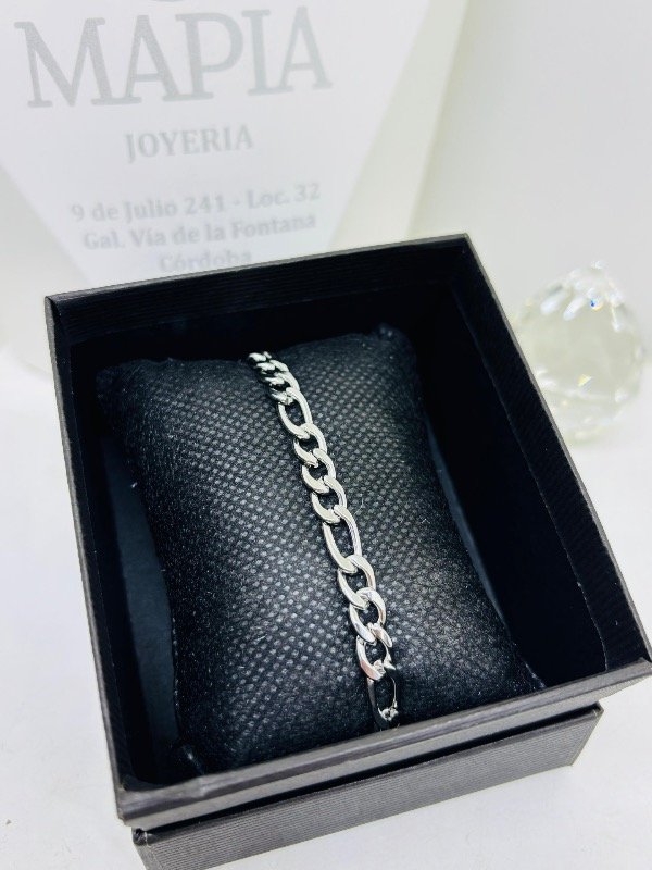 Producto - PULSERA FÍGARO MEDIANA ACERO