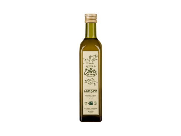Producto - Aceite de oliva extra virgen orgánico 500ml - La Riojana