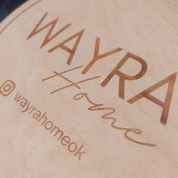 Producto - Cartel de madera con logo personalizado - 2