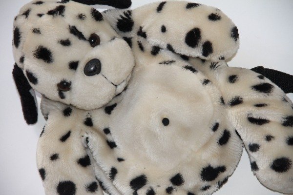 Producto - Dalmata fur backpack.
