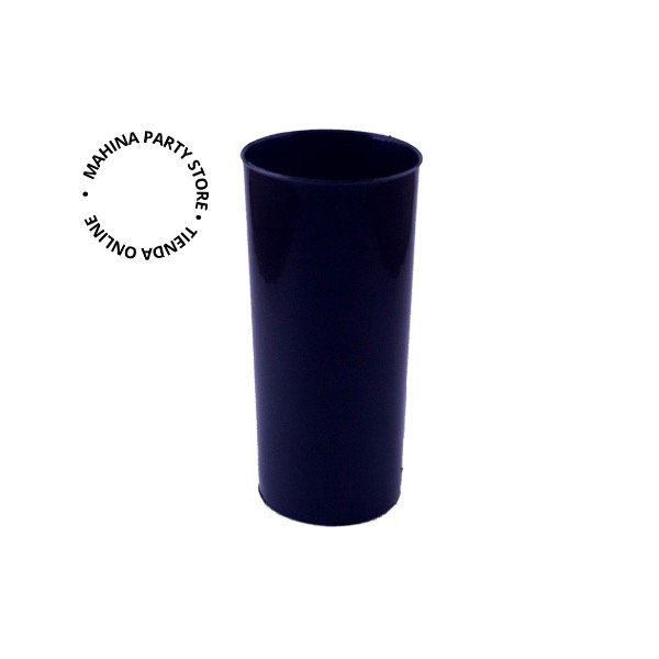 Producto - Vaso trago largo negro x 10