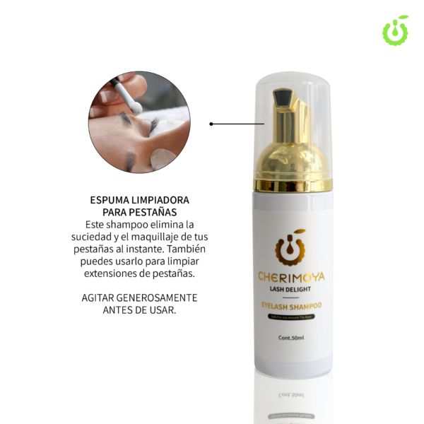 Producto - Espuma limpiador para pestaña Cherimoya 50ml