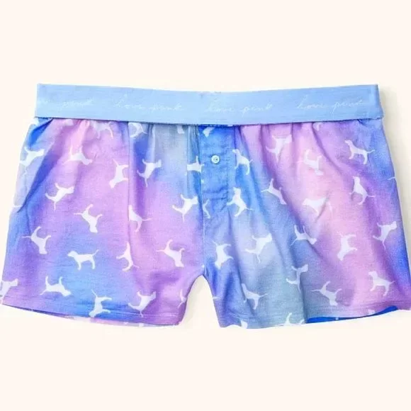 Producto - Short boxy pijamas talle S pink flannel