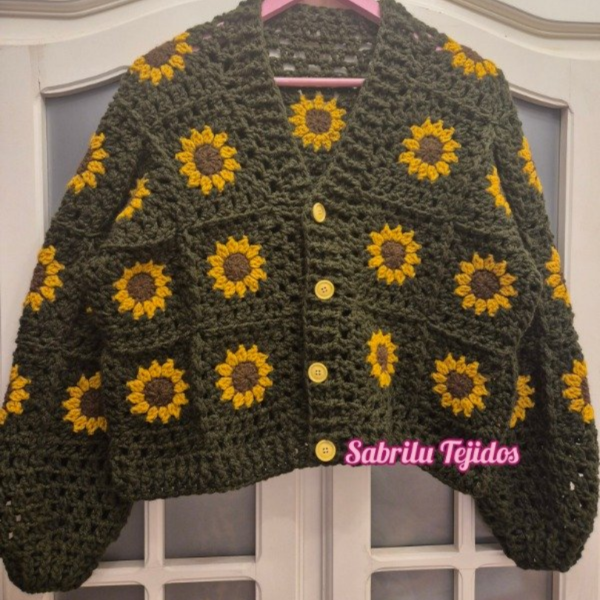 Producto - Cardigan GIRASOL (A pedido)