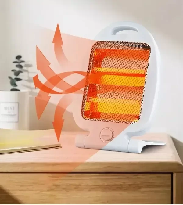 Producto - ESTUFA ELECTRICA INFRARROJA 2 VELAS CUARZO 400W Y 800W DINAX