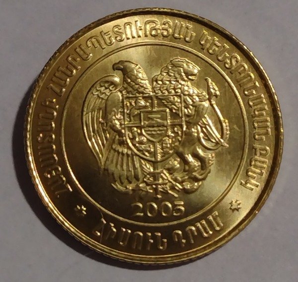 Producto - Armenia 50 dram 2003 - 1