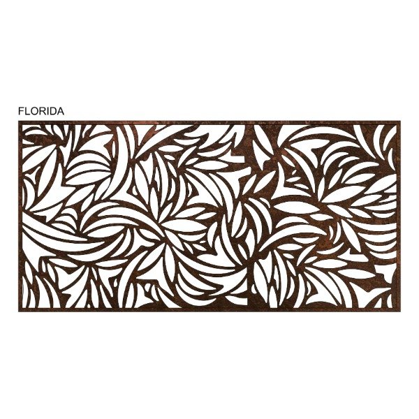 Producto - Chapa calada x m2 modelo "FLORIDA"