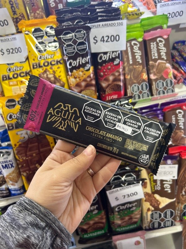 Producto - AGUILA CON FRAMBUESAS 60 CACAO 70GR