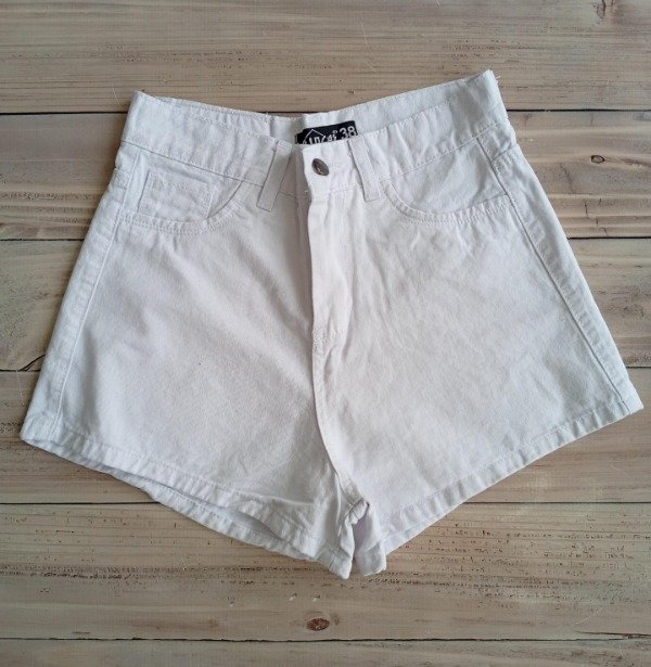Producto - 550 - SHORT JEAN BLANCO