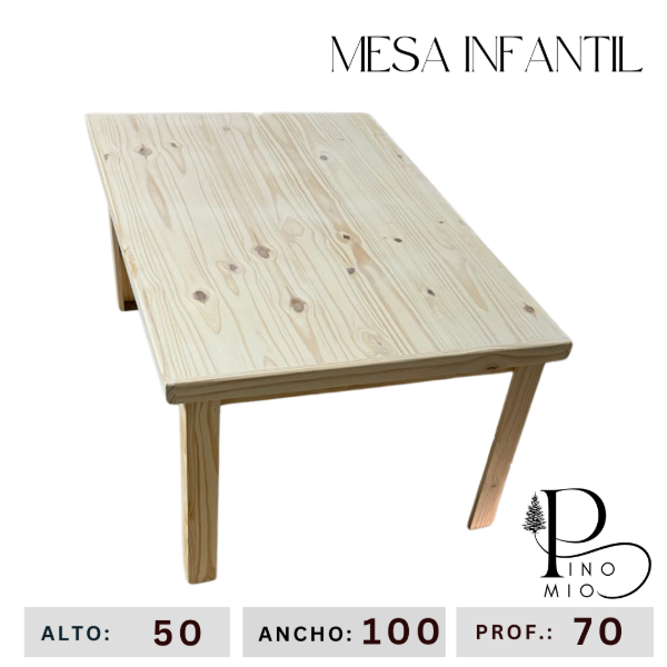 Producto - MESA INFANTIL 100X70