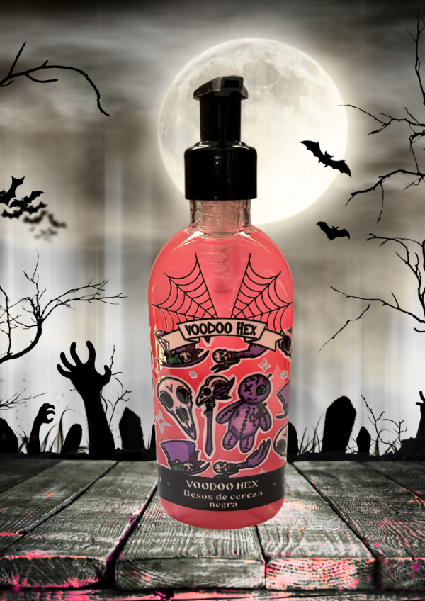 Producto - BODY WASH VOODOO HEX/ BESOS DE CEREZA NEGRA