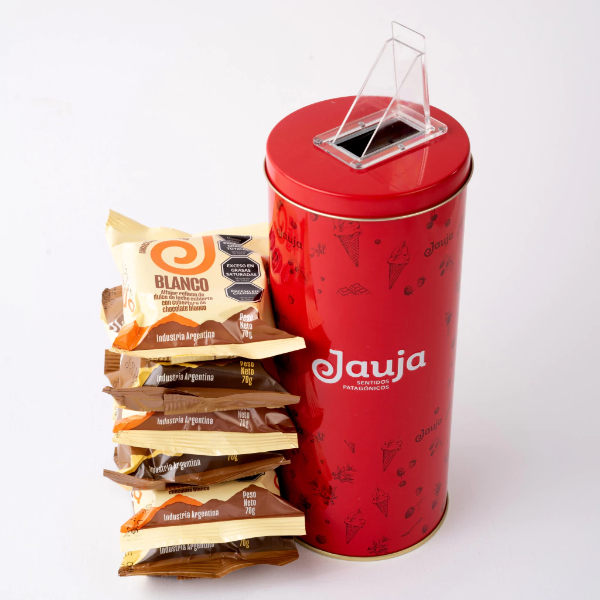 Producto - Lata de alfajores Jauja