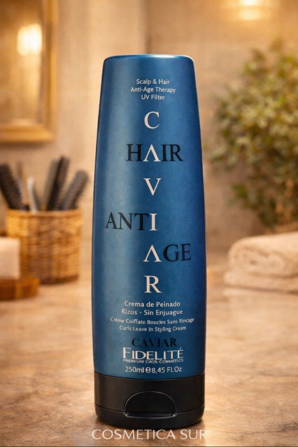 Producto - crema de peinado rulos caviar fidelite (sin enjuague) x 250 grs