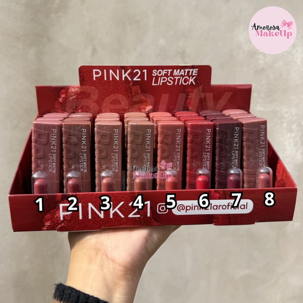 Producto - Lápiz labial cremoso Pink 21