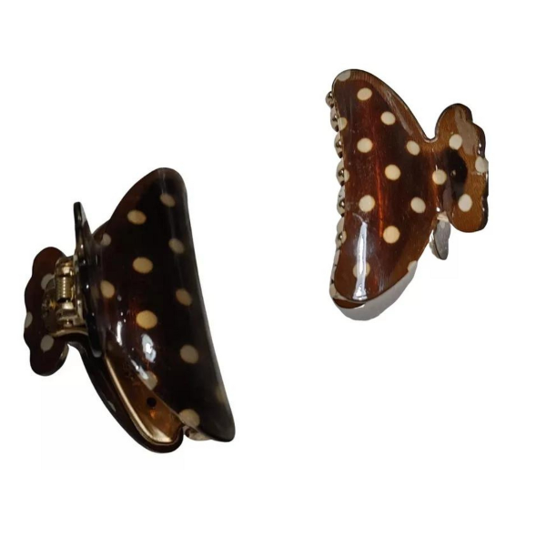 Producto - Broche Para Pelo Estampado Lunares Para Mujer - 6