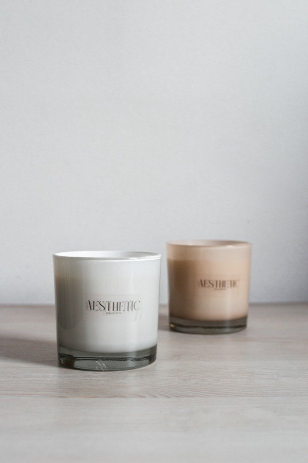 Producto - Vela Aesthetic Blanca