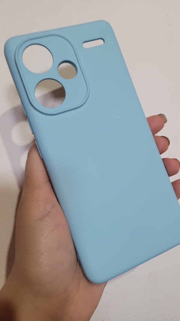 Producto - Xiaomi Note 13 Pro Plus Case Celeste Con Felpa
