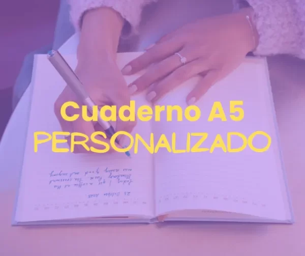 Producto - Cuaderno PERSONALIZADO A5