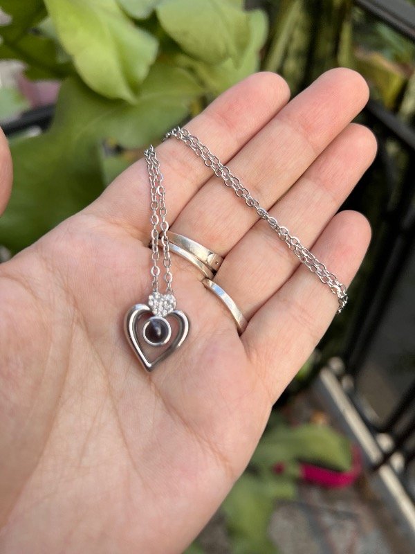 Producto - 1 collar lupa te amo en mil idiomas