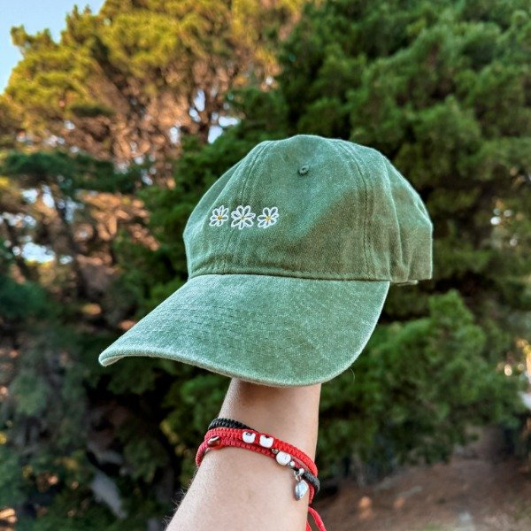Producto - Gorra Bordado Margaritas