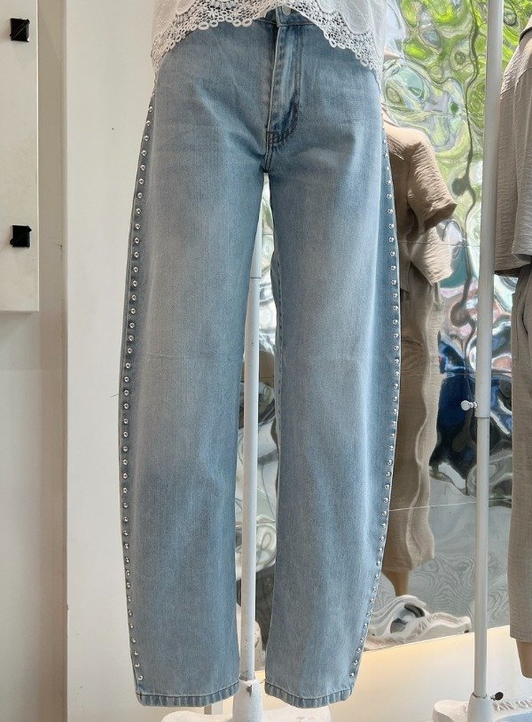 Producto - Jean Barrel Celeste (36 al 44) - 1