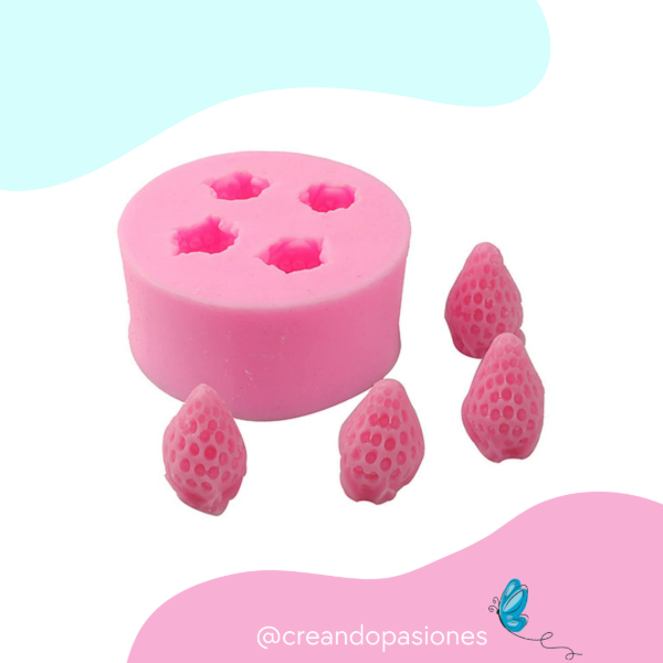 Producto - Molde Frutillitas x4 - 0