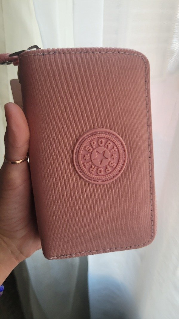 Producto - Billetera doble chica rosa
