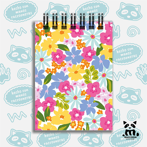Producto - Anotador Flores 4