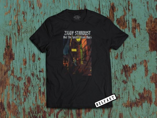 REMERA BOWIE ZIGGY STARDUST 1