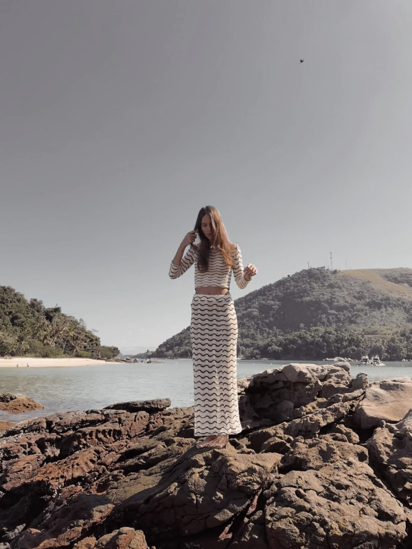 Producto - FALDA WAVY / OFF WHITE
