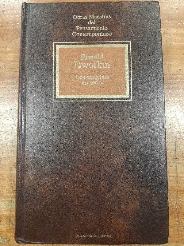 Producto - Los derechos en serio - Ronald Dworkin