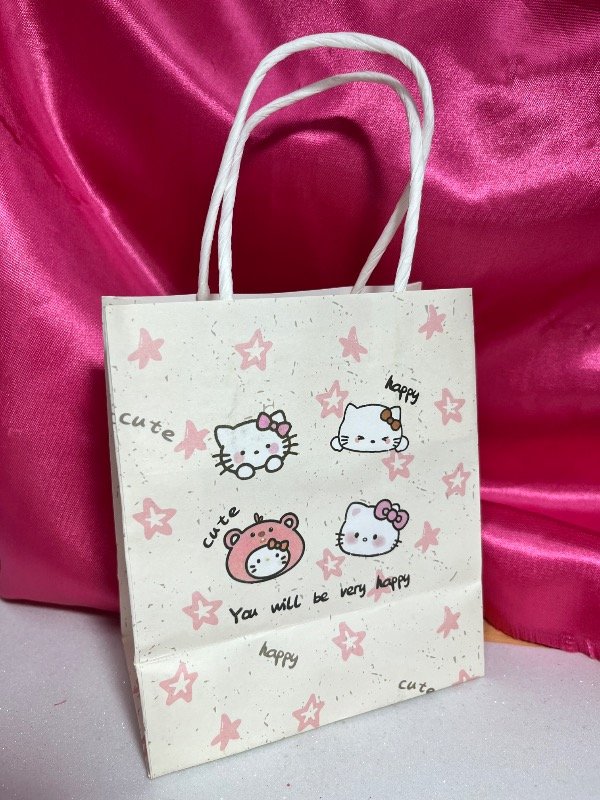 Producto - Bolsitas de regalo hellow kity de papel