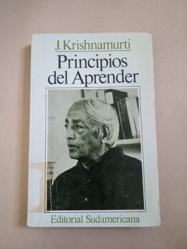 Producto - Principios del aprender - J. Krishnamurti - Sudamericana 1980 - 0