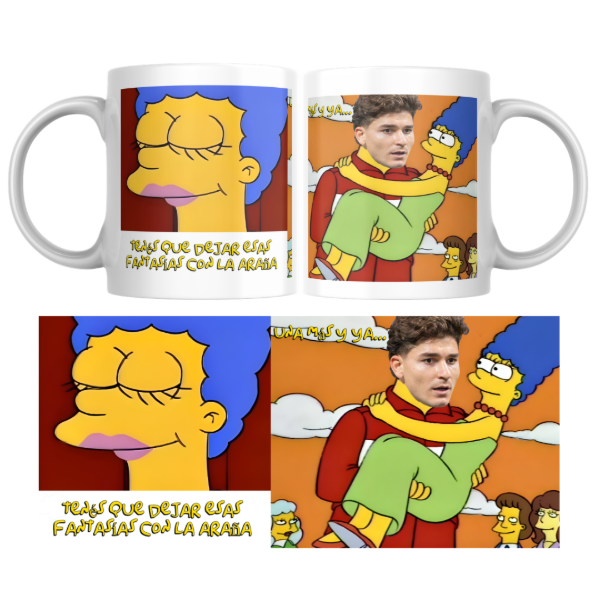 Producto - Taza - tengo que dejar esas fantasia, bueno una mas y ya (julian alvarez) - 0