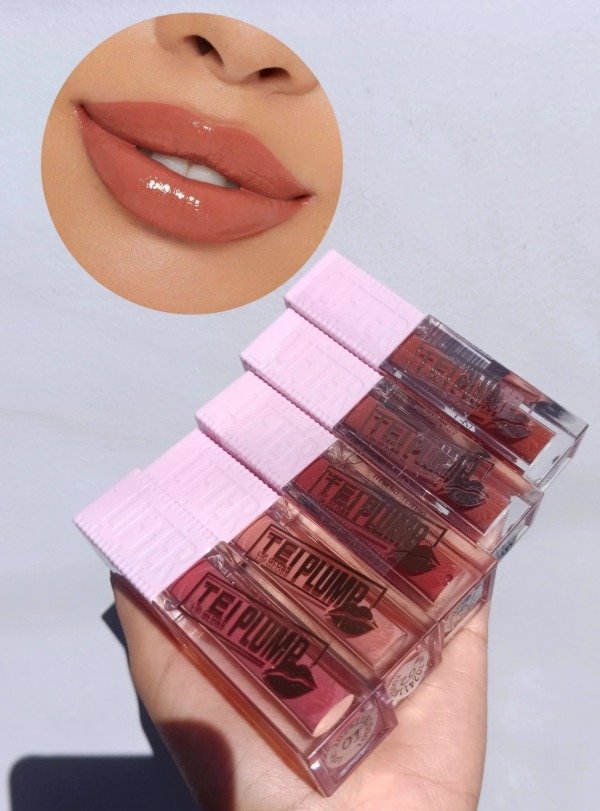 Producto - Gloss con color Plump Tei Cosmética