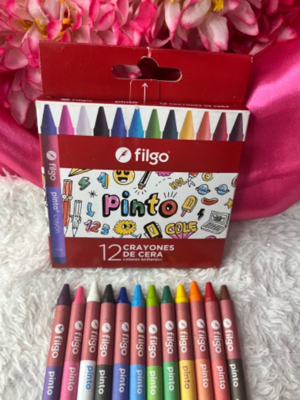 Producto - Caja de crayones grandes x 12